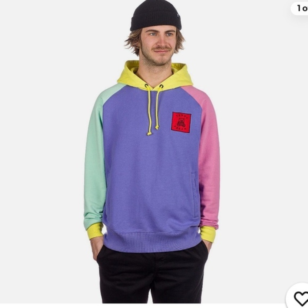 Teddy Fresh Color Block Hoodie 2.0 Size small